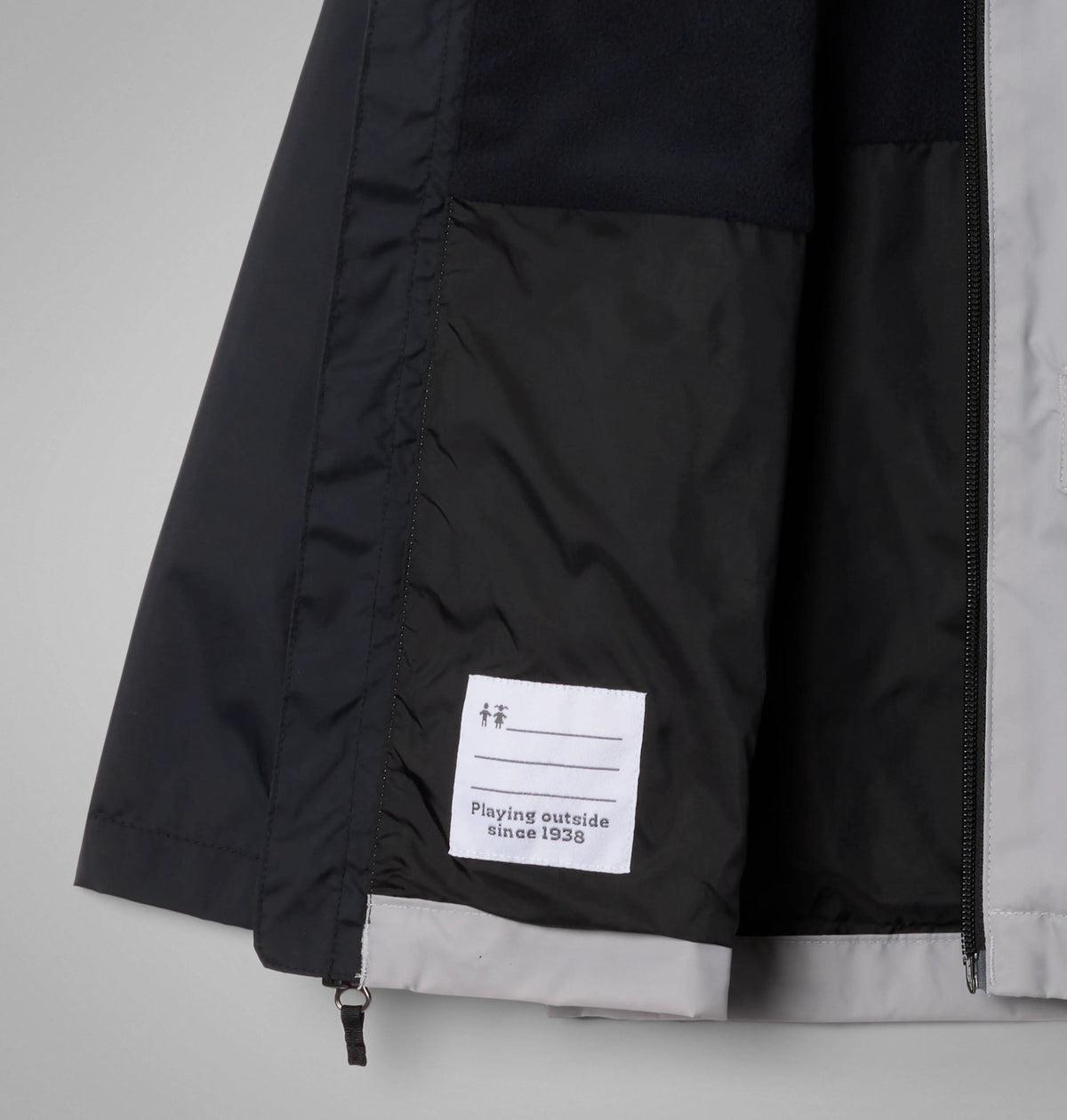 Black, Columbia Grey