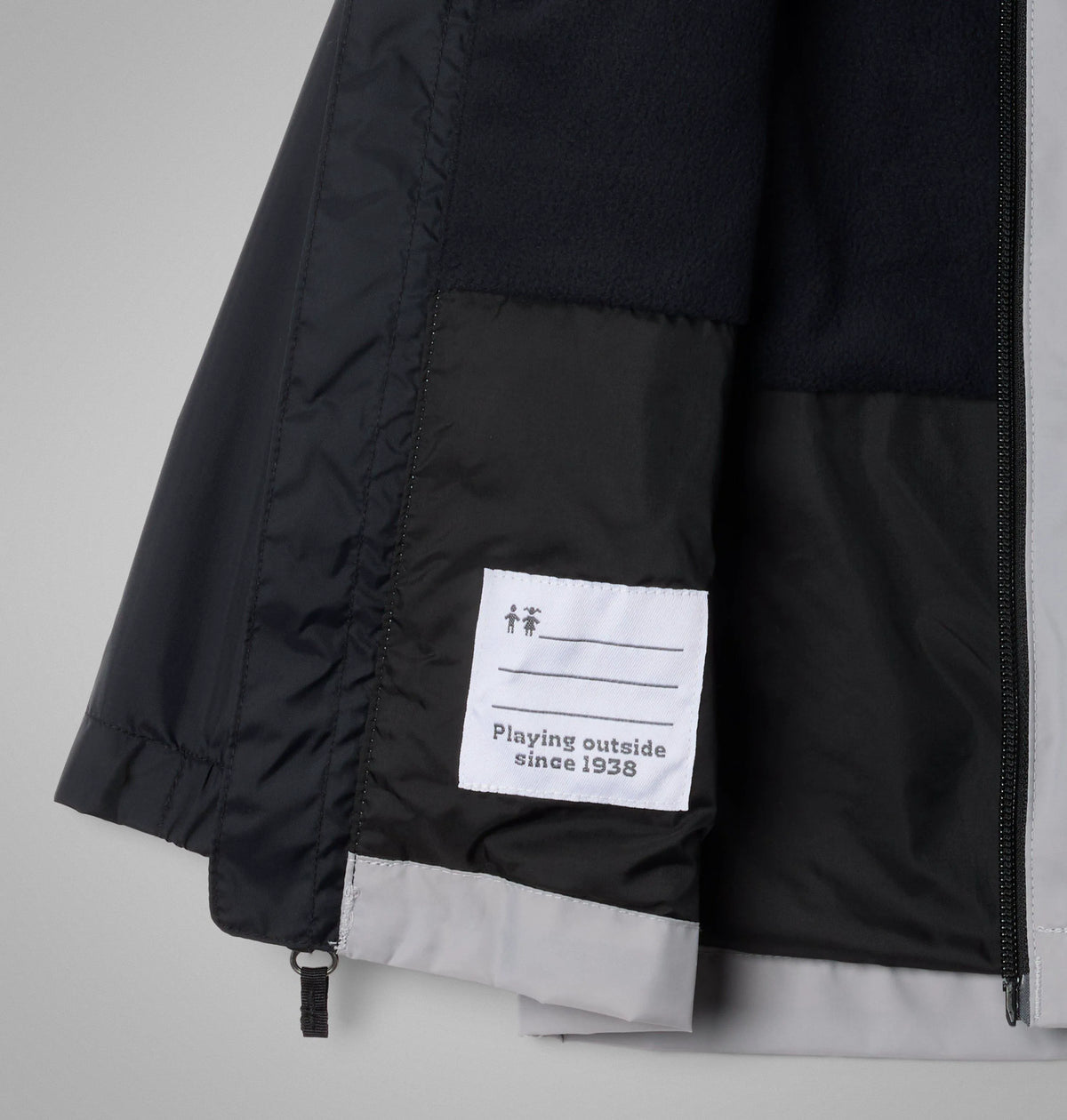 Black, Columbia Grey