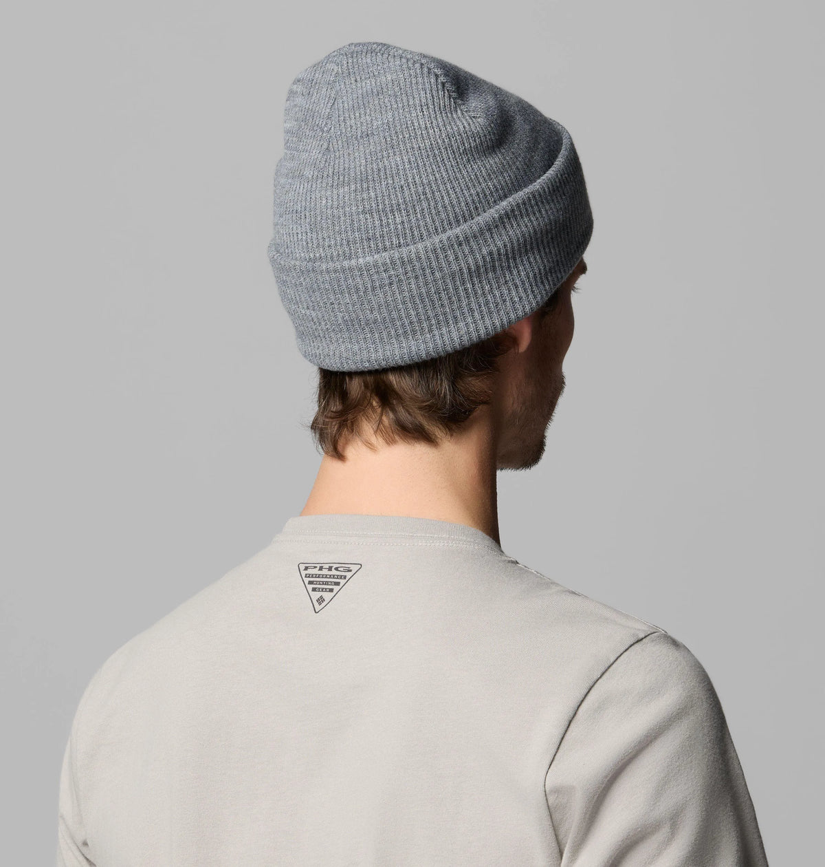 City Grey Heather, Camo Patch Buck