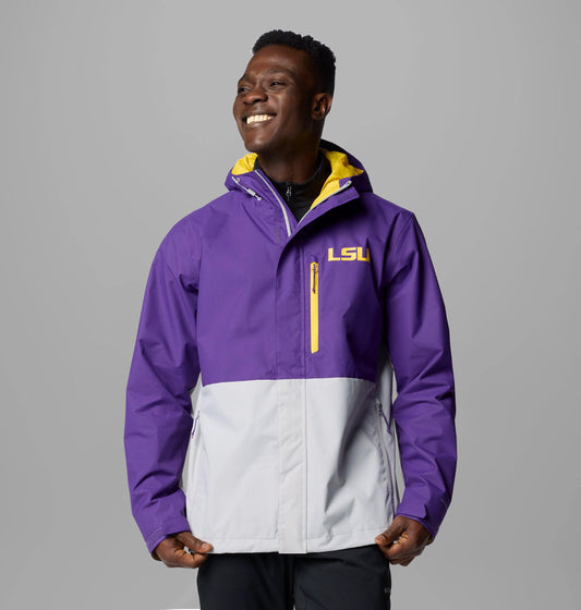 LSU - Vivid Purple, Columbia Grey