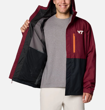 VT - Deep Maroon, Black