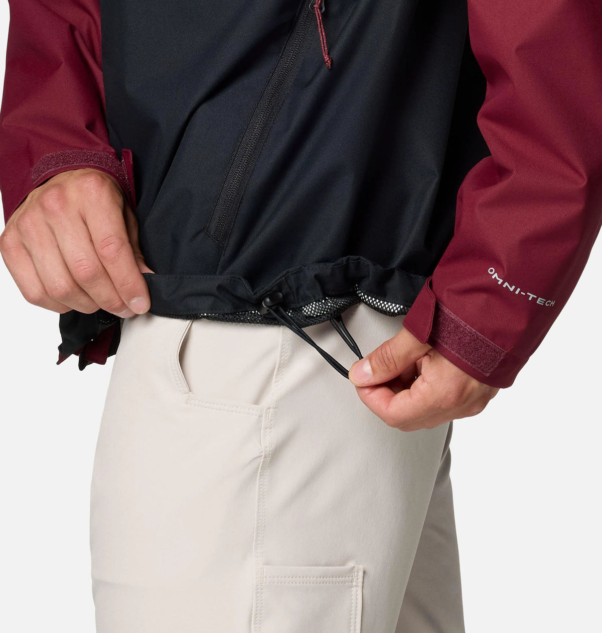 VT - Deep Maroon, Black
