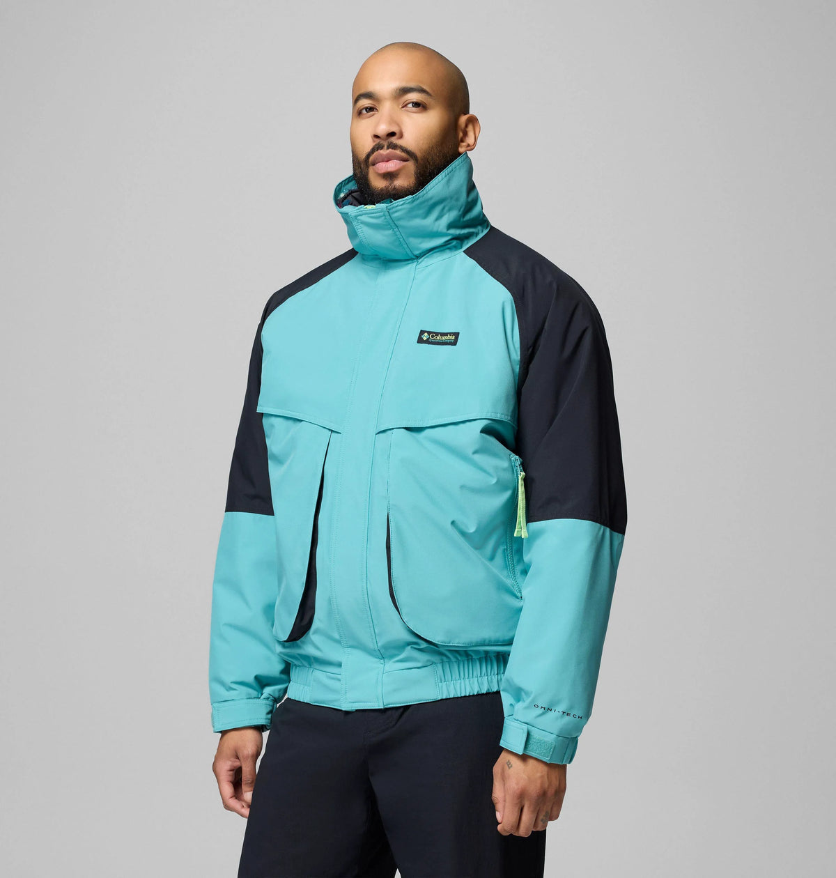 Teal, Black