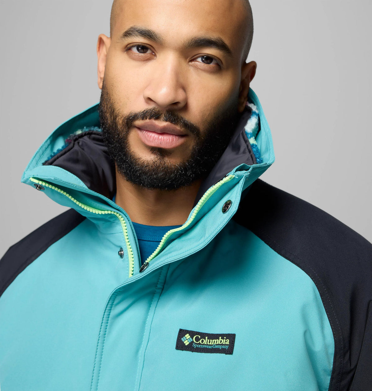 Teal, Black