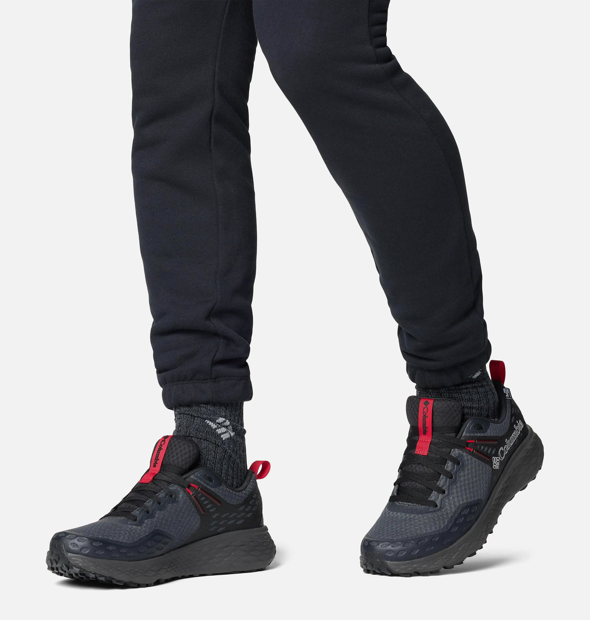 Dark Grey, Mountain Red