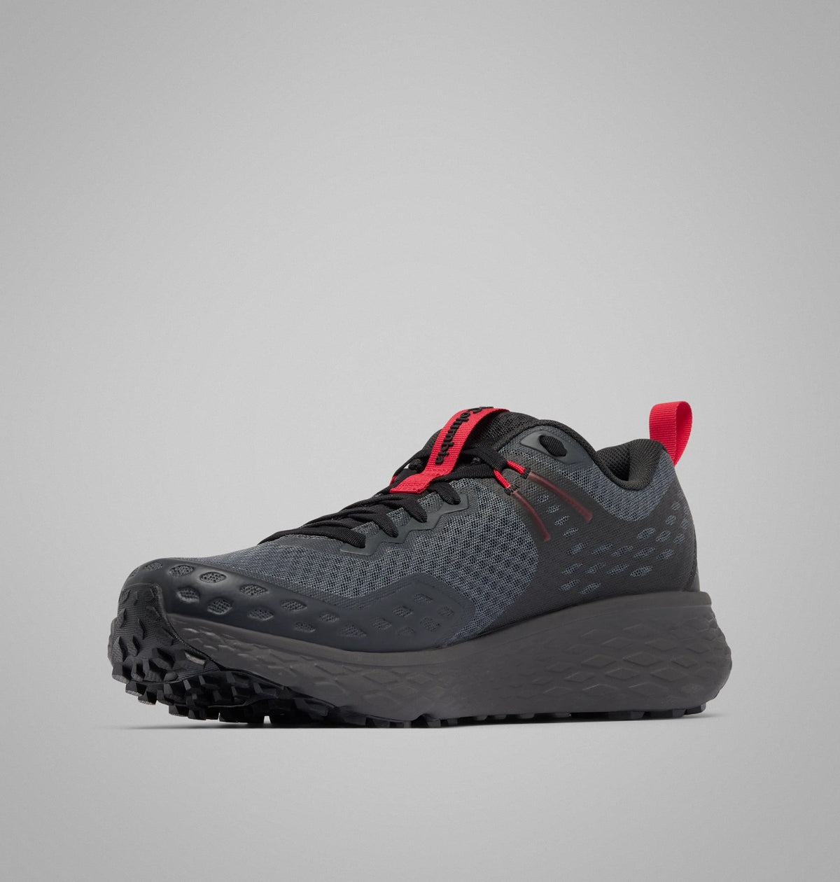 Dark Grey, Mountain Red