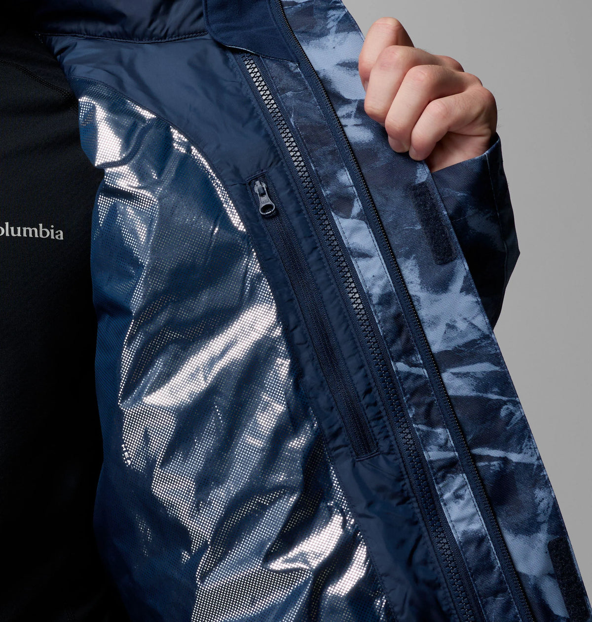 Collegiate Navy Icy Peaks