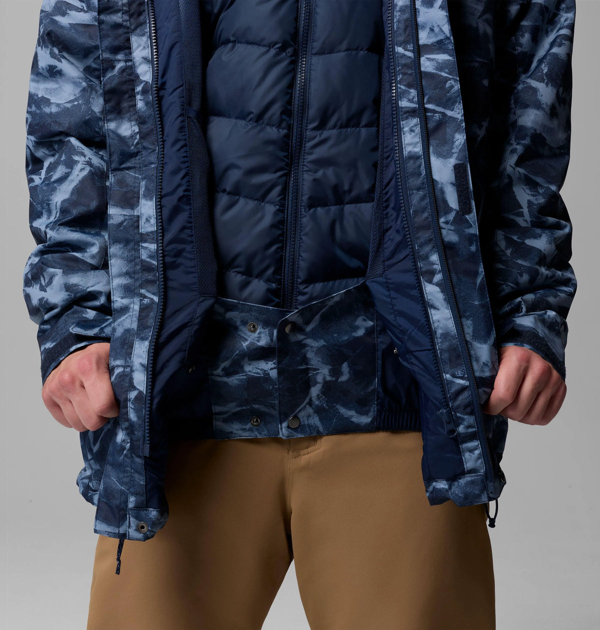 Collegiate Navy Icy Peaks