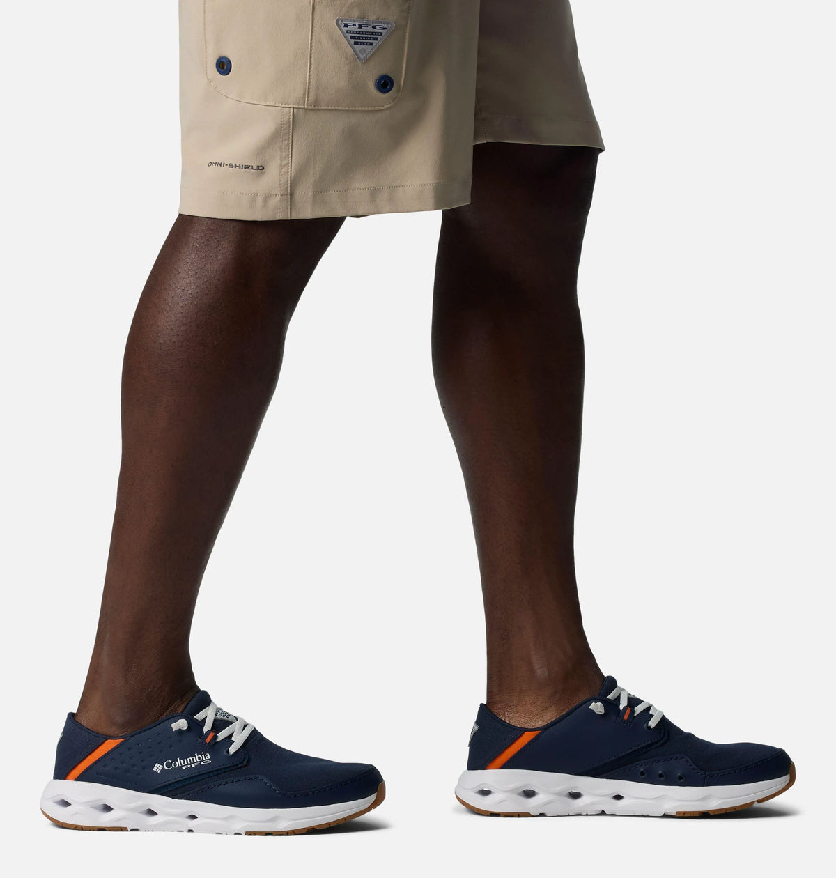 Collegiate Navy, Spark Orange