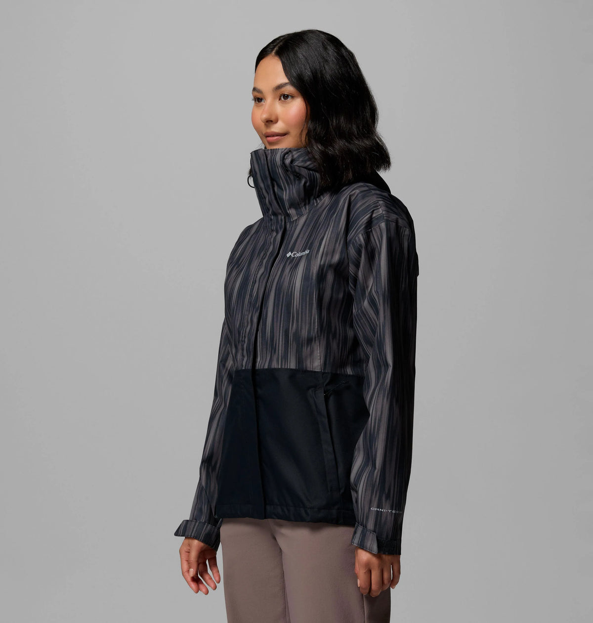 Black Shimmer Print, Black