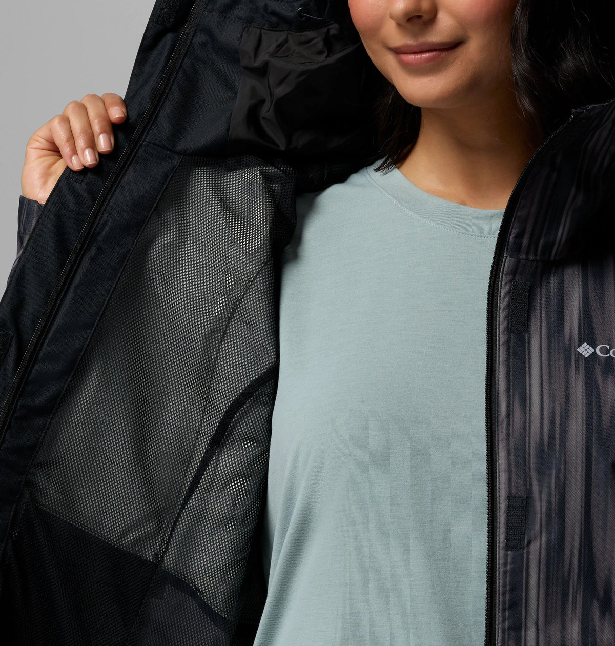 Black Shimmer Print, Black