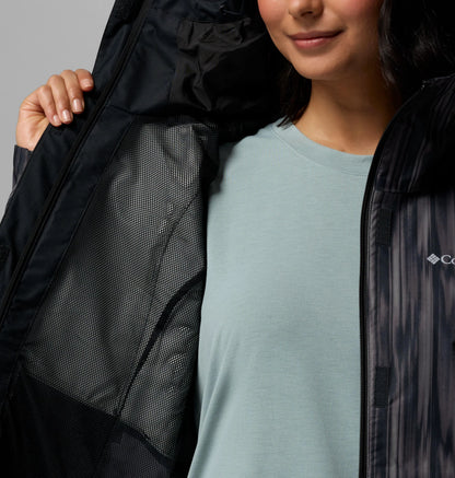 Black Shimmer Print, Black
