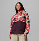 Washed Red Ikatbloom Print, Moonvista