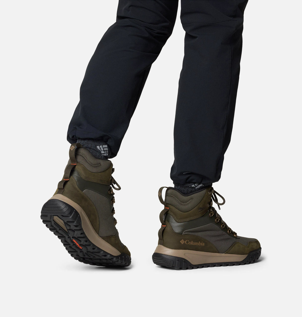 Deep Olive, Tangy Orange