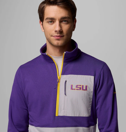 LSU - Vivid Purple, Columbia Grey