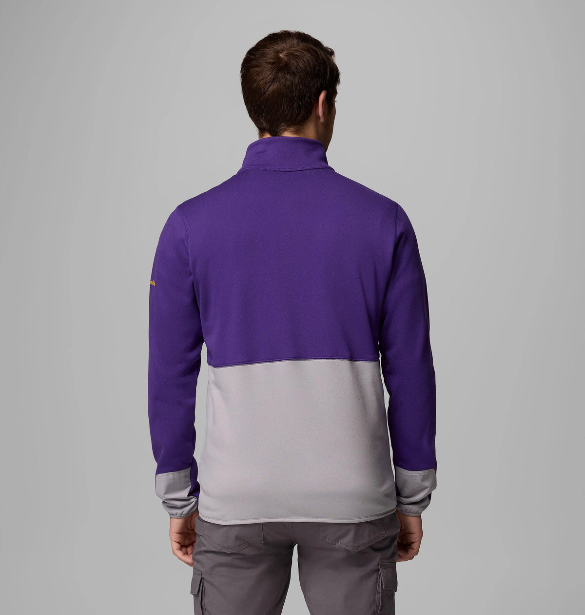 LSU - Vivid Purple, Columbia Grey