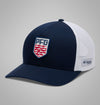 Collegiate Navy, Americana Badge
