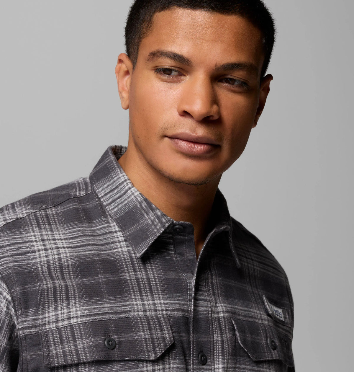 Shark Sheer Plaid
