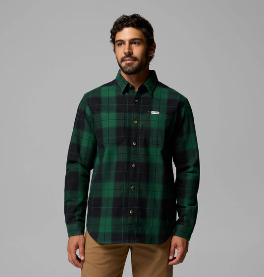 Rain Forest Macro Tartan, Black