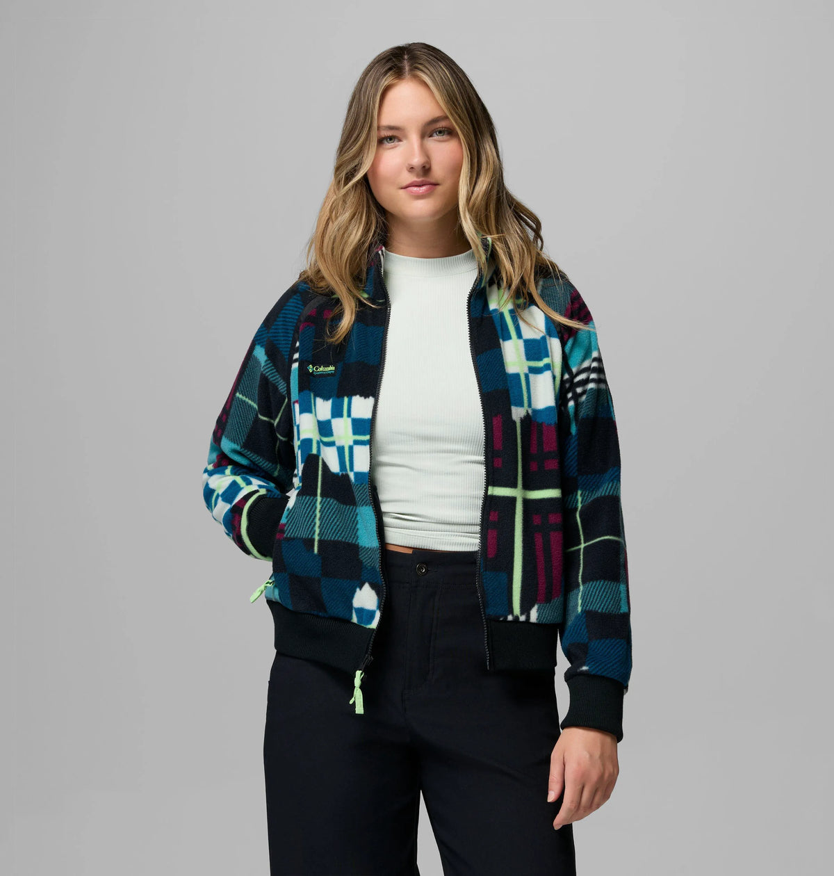 Teal, Plaidpatch, Black