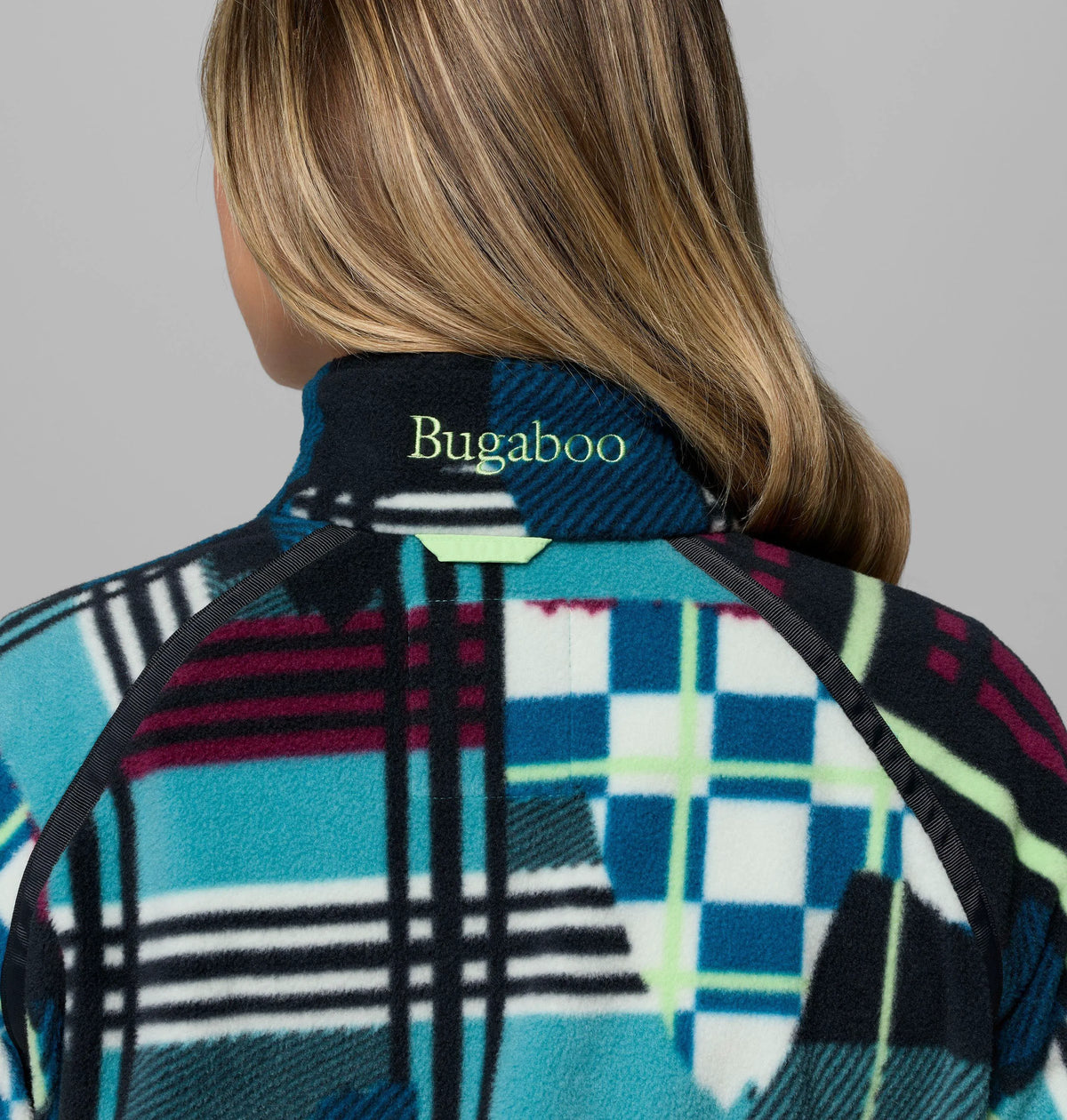 Teal, Plaidpatch, Black