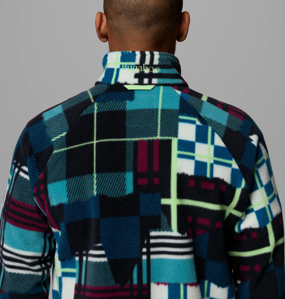Teal Plaidpatch, Black