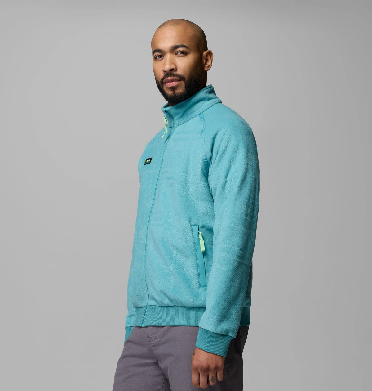 Teal Plaidpatch Burnout