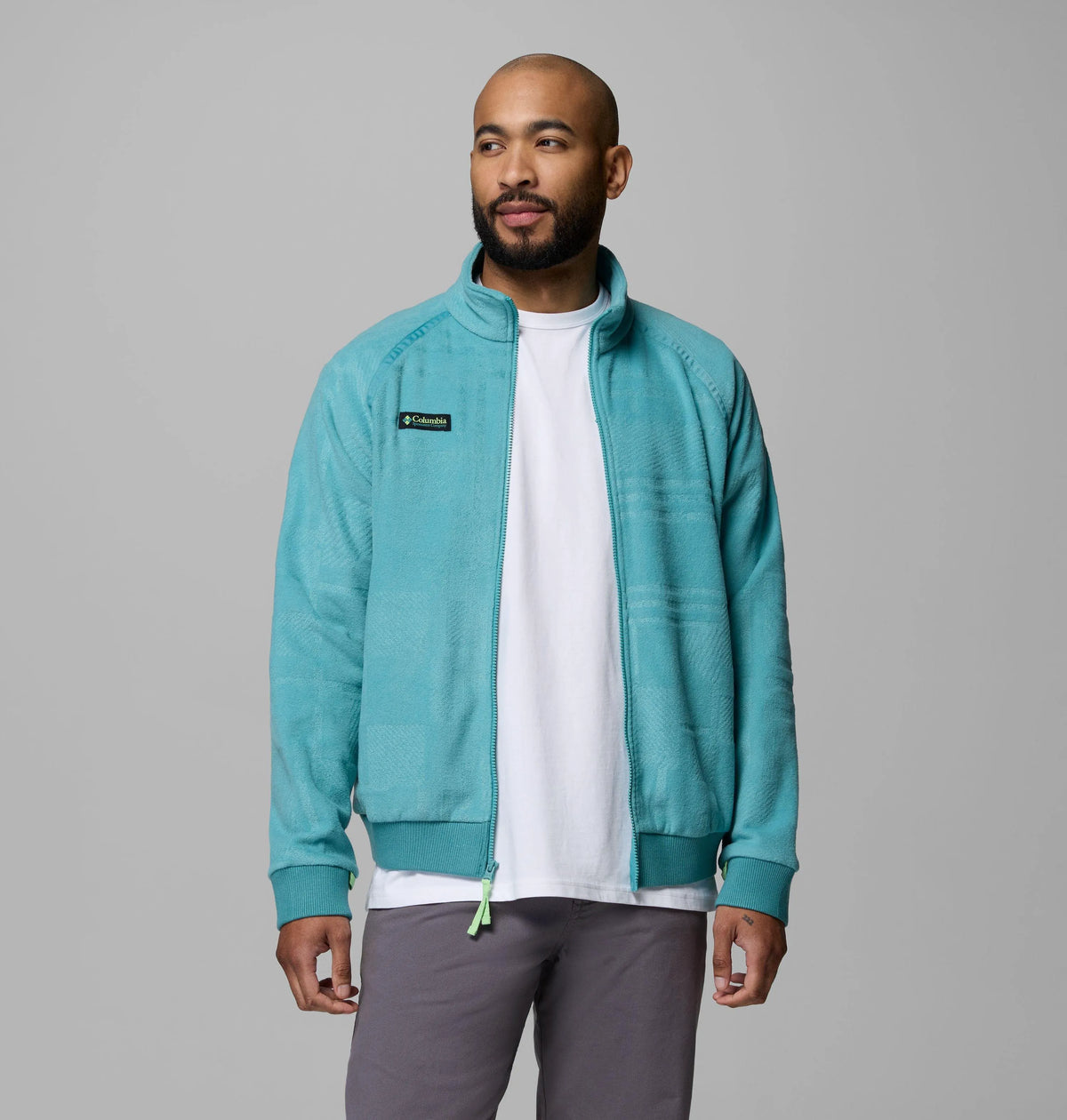 Teal Plaidpatch Burnout
