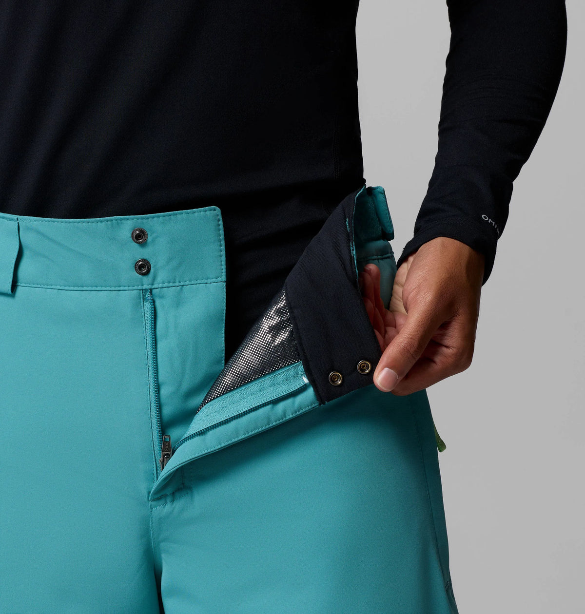 Teal, Black