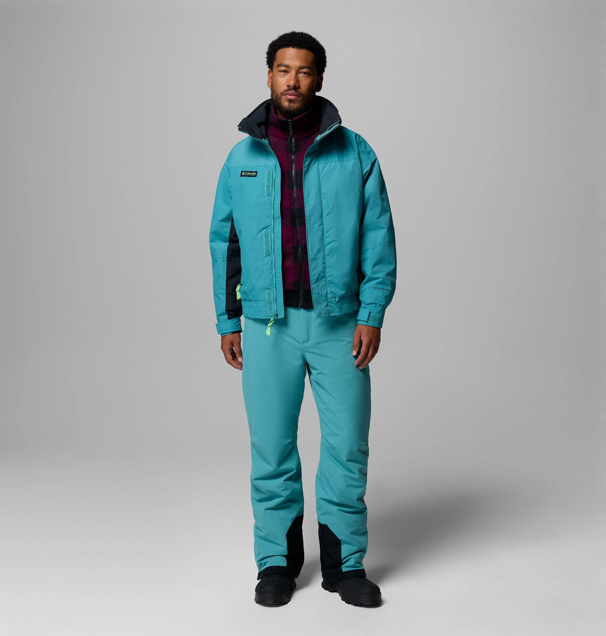 Teal, Black