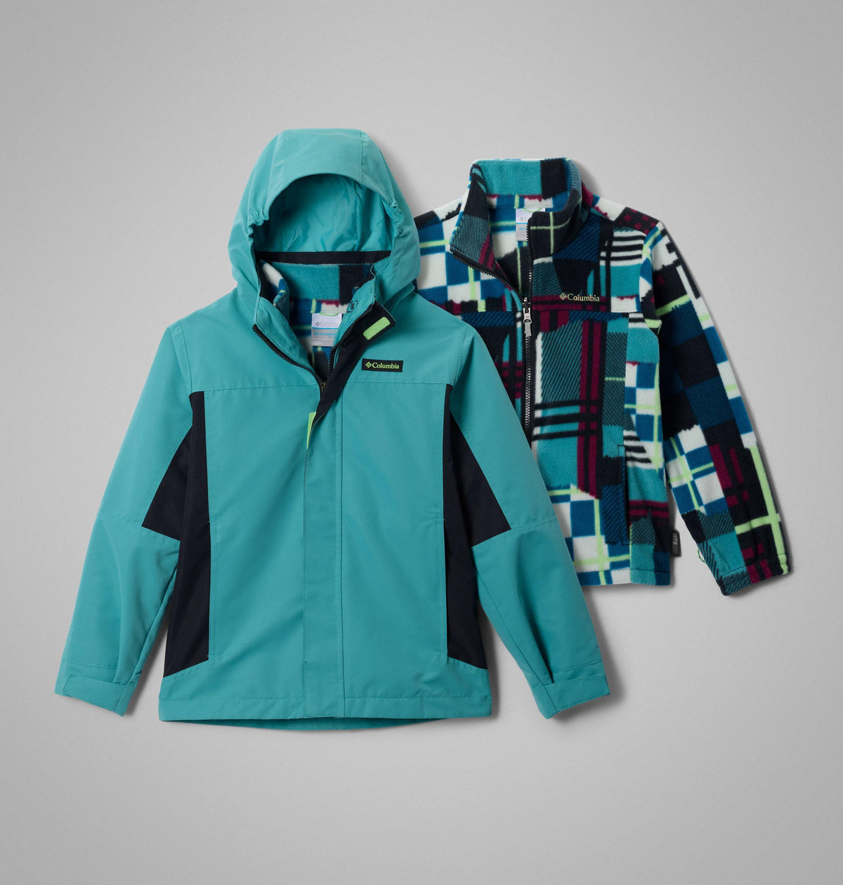 Teal, Black