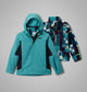 Teal, Black
