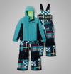 Teal, Black