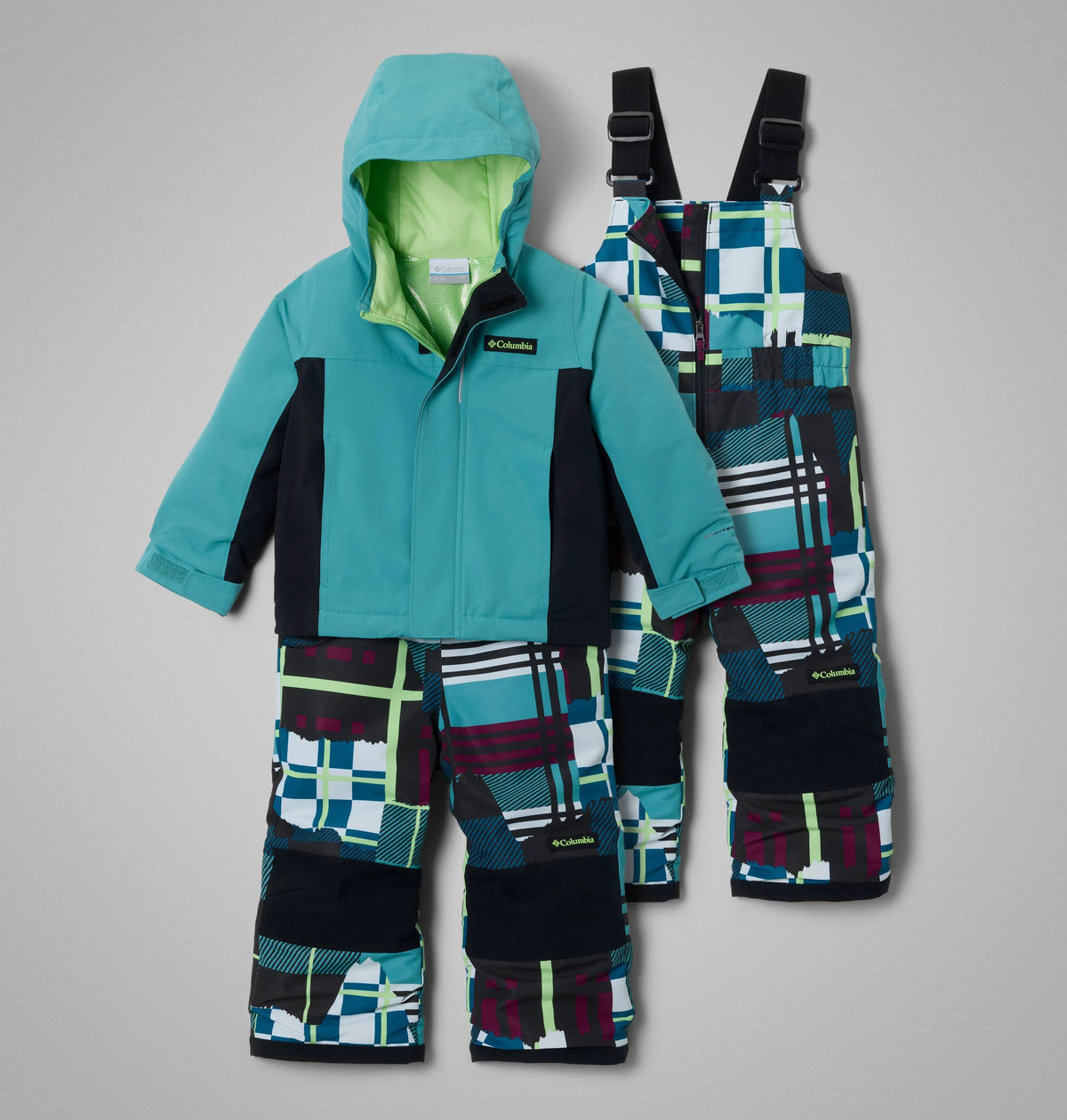 Teal, Black