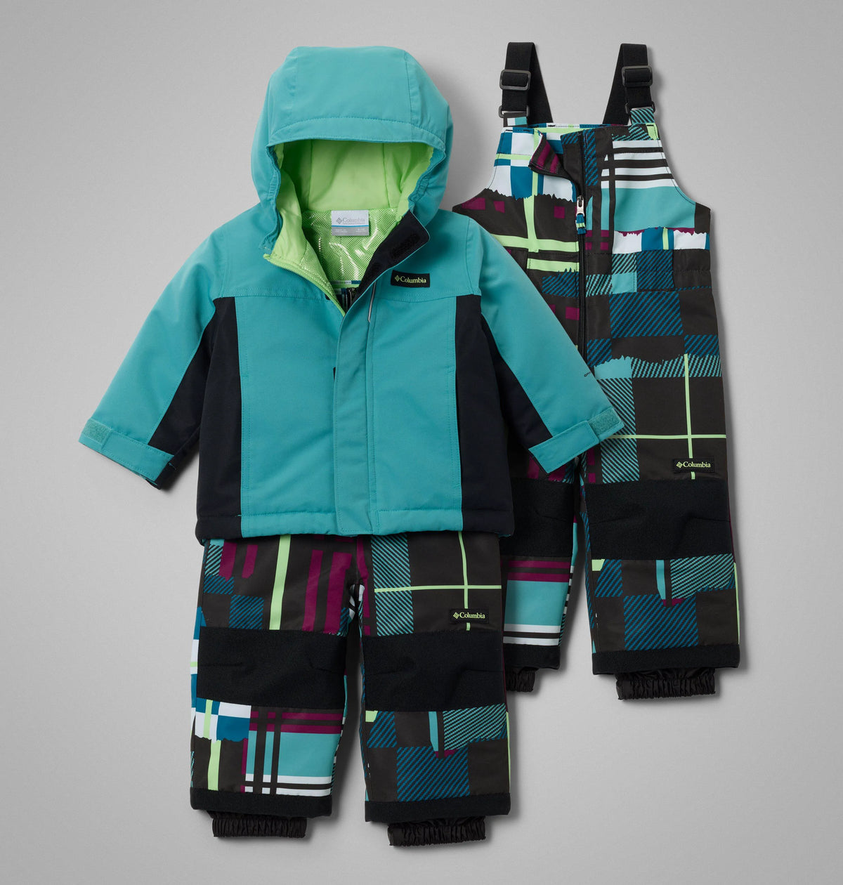 Teal, Black