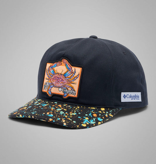 Black, Multi Splatter, Blue Crab