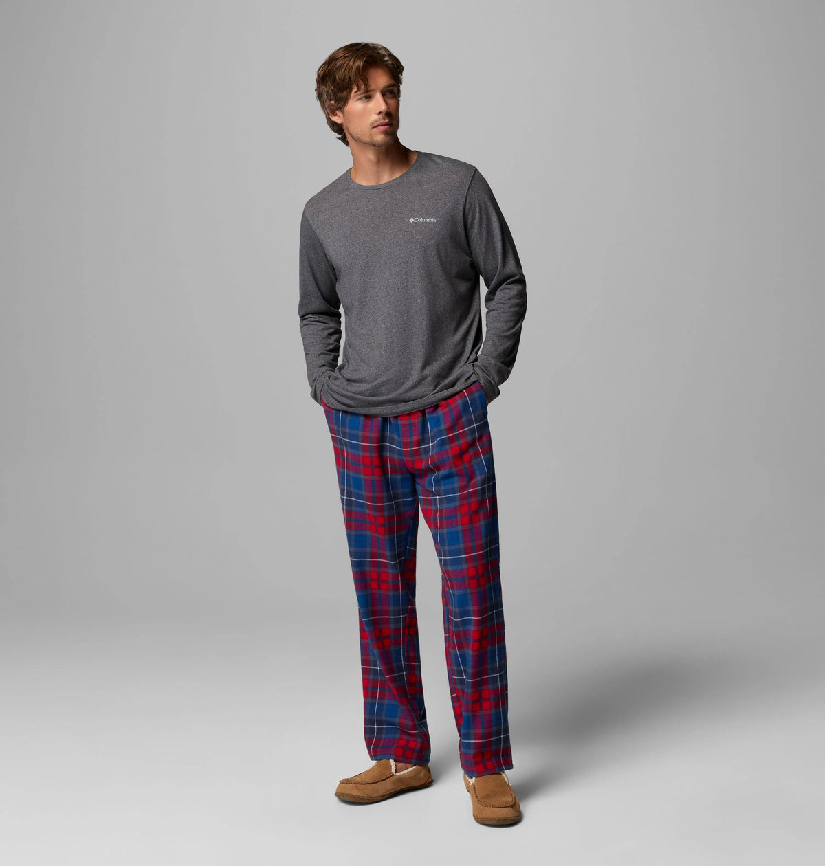 Mountain Red Stream Plaid