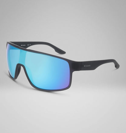 Matte Black Ice Blue Mirror
