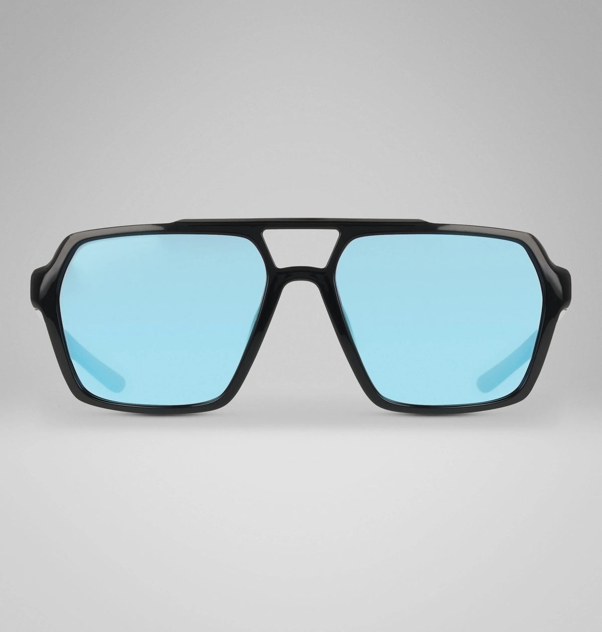 Shiny Black Ice Blue