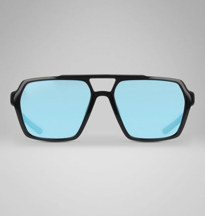 Shiny Black Ice Blue