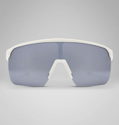 Matte White Silver Mirror